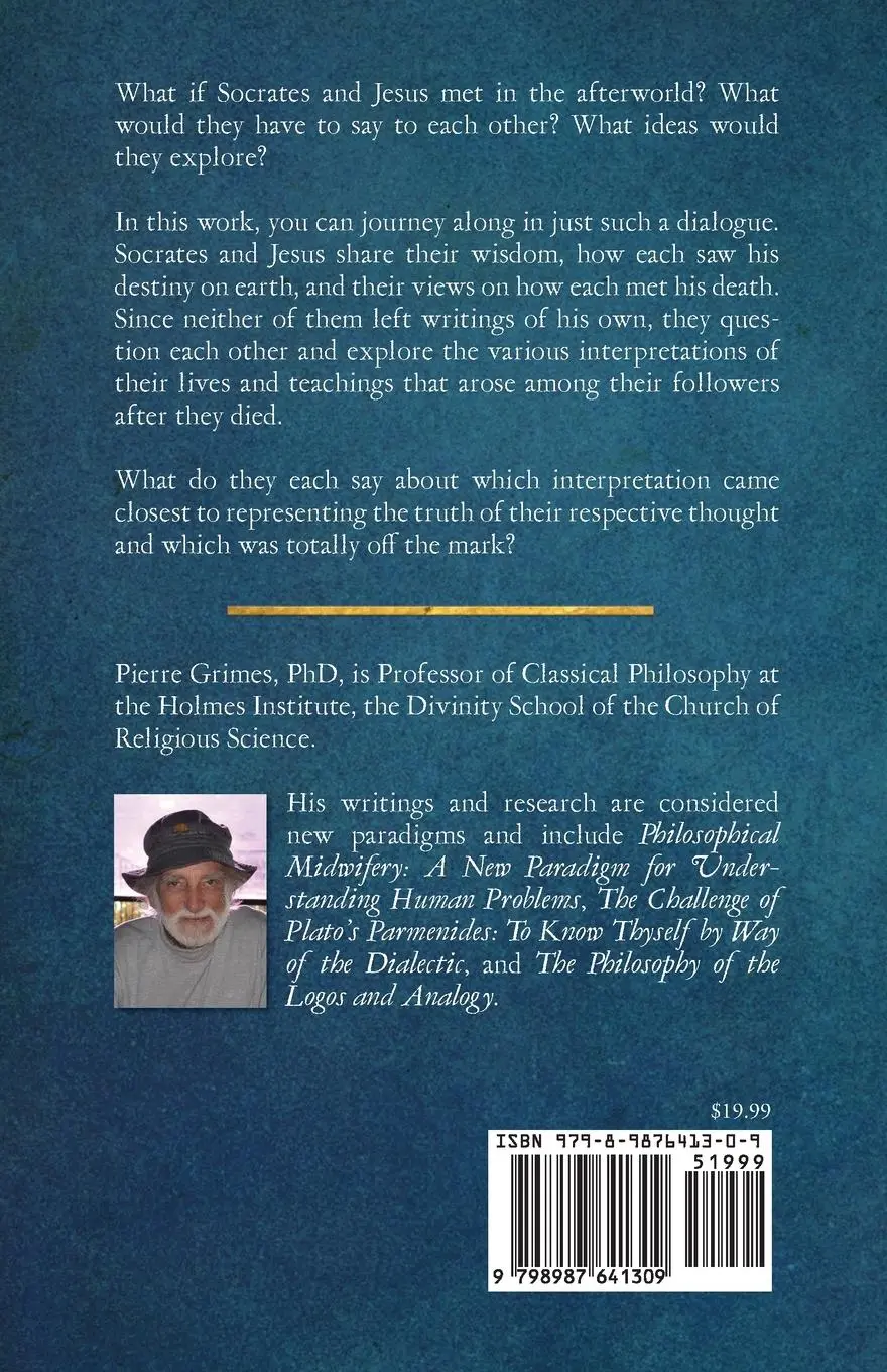 Rückseite: 9798987641309 | Socrates and Jesus | A Dialogue in Heaven | Pierre Grimes | Buch