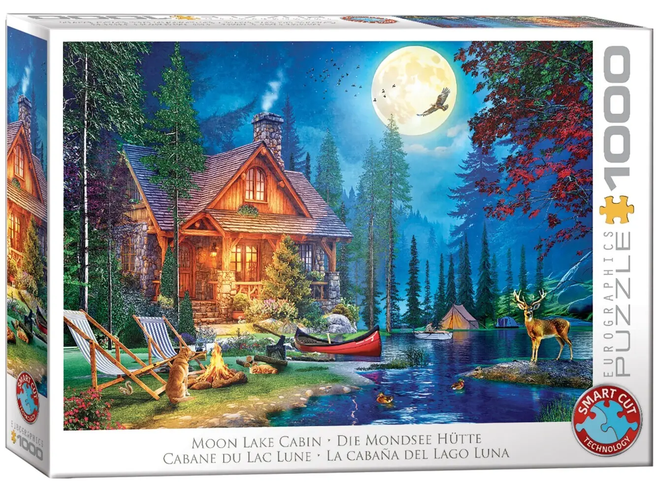 Cover: 628136661409 | Seehaus am Moon Lake | Spiel | In Spielebox | 6000-6140 | Deutsch