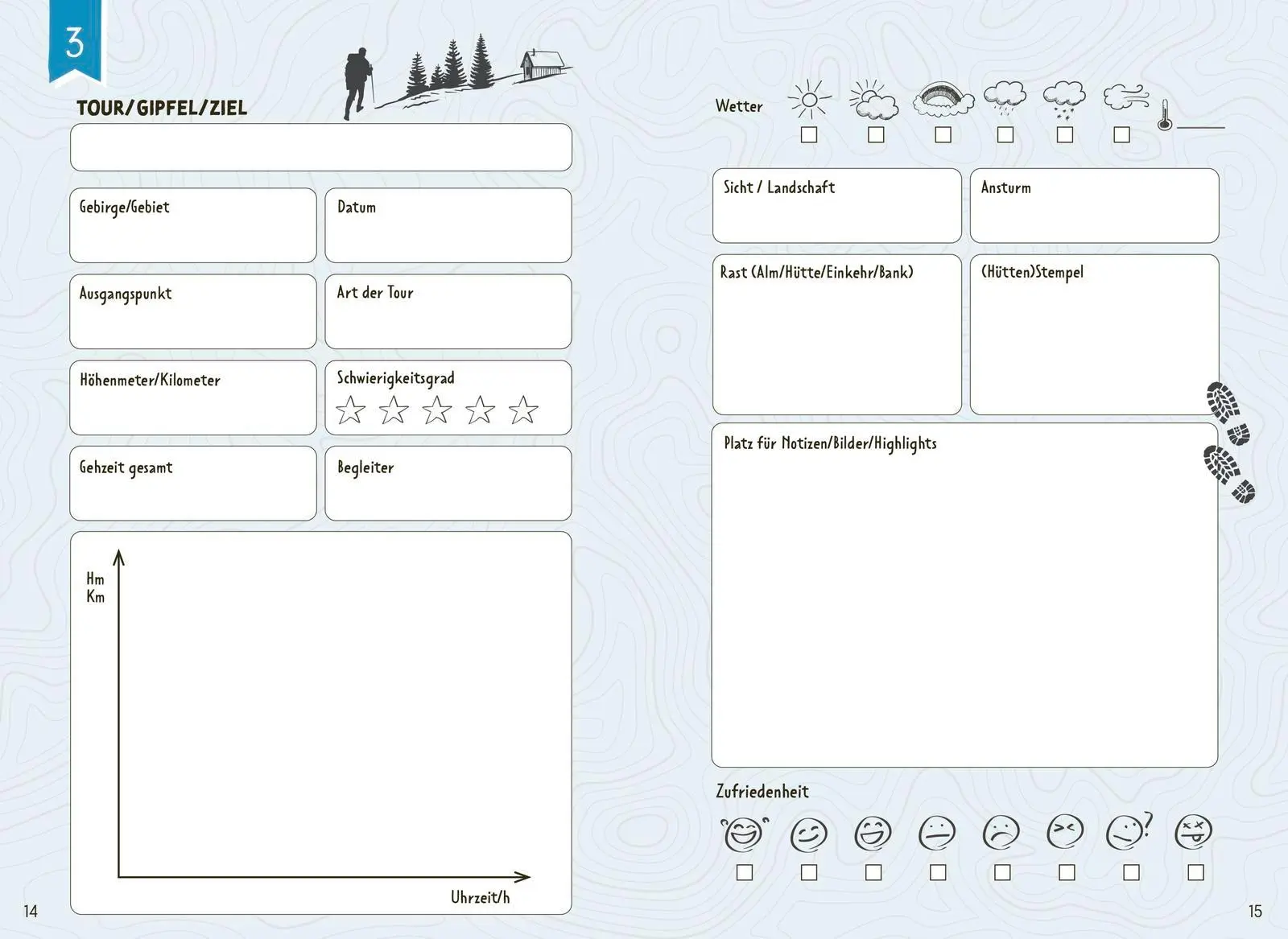 Bild: 4036442011409 | Mein Wandertagebuch (Foto) | Groh Verlag | Notizbuch | 96 S. | Deutsch