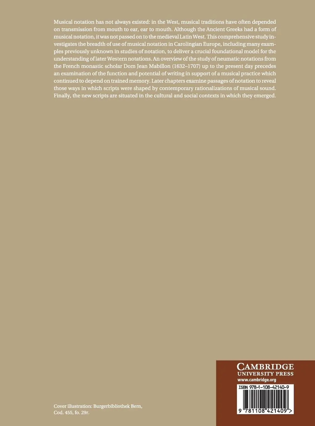 Rückseite: 9781108421409 | Writing Sounds in Carolingian Europe | Susan Rankin | Buch | Englisch