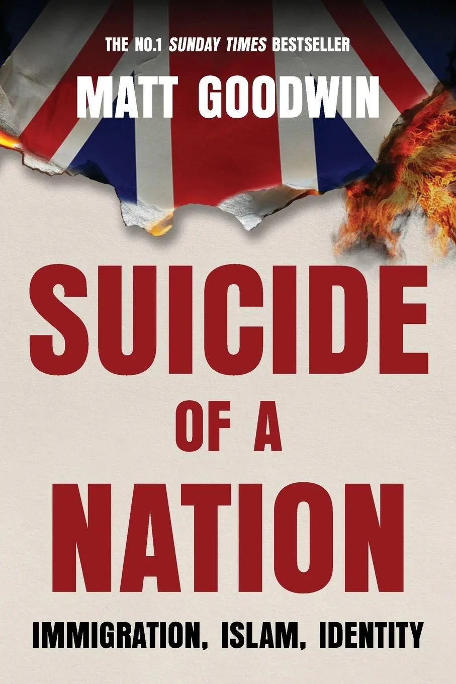 Cover: 9781919401409 | Suicide of a Nation | Immigration, Islam, Identity | Matt Goodwin