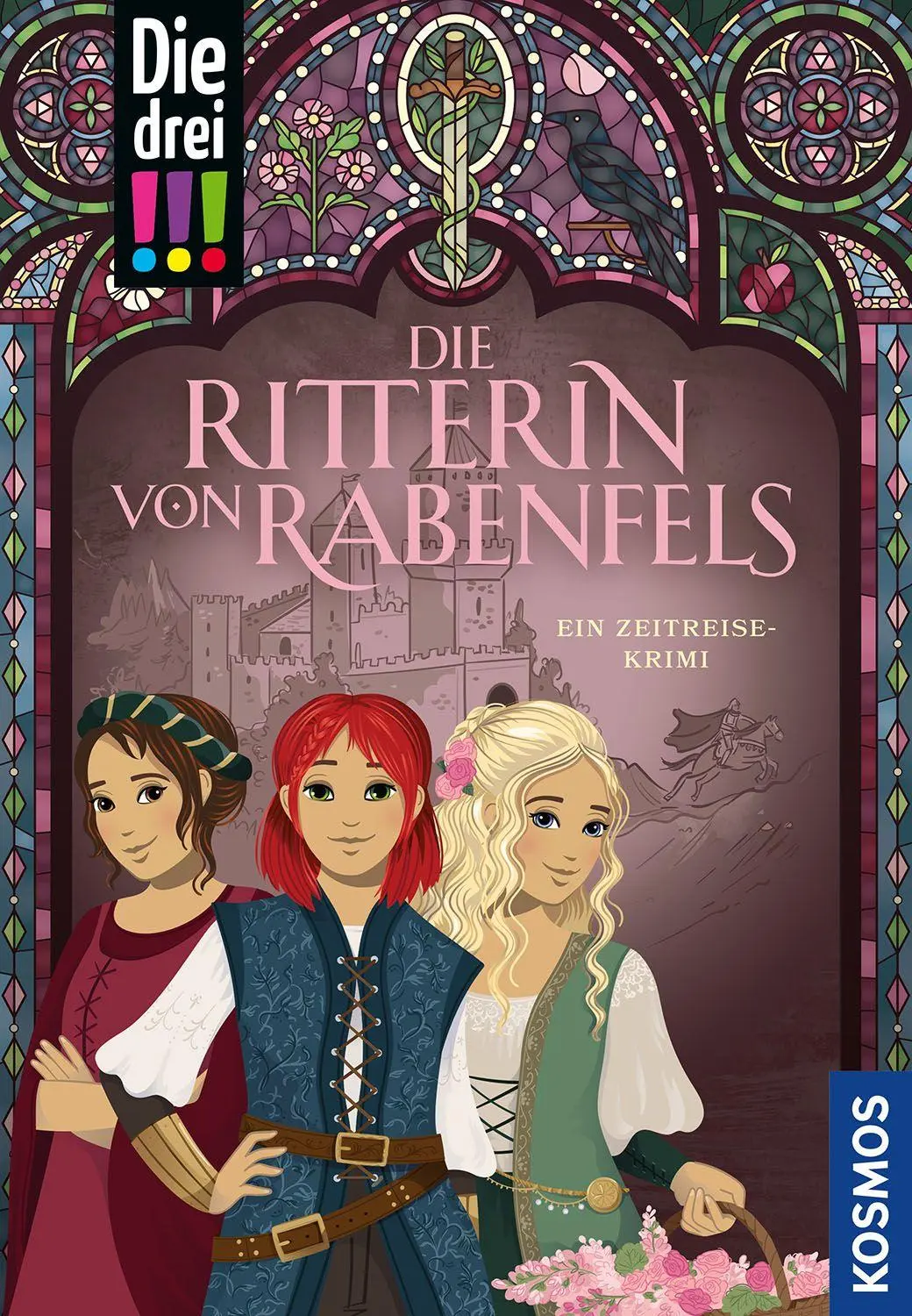 Cover: 9783440181409 | Die drei !!!, Die Ritterin von Rabenfels | Kirsten Vogel | Buch | 2026