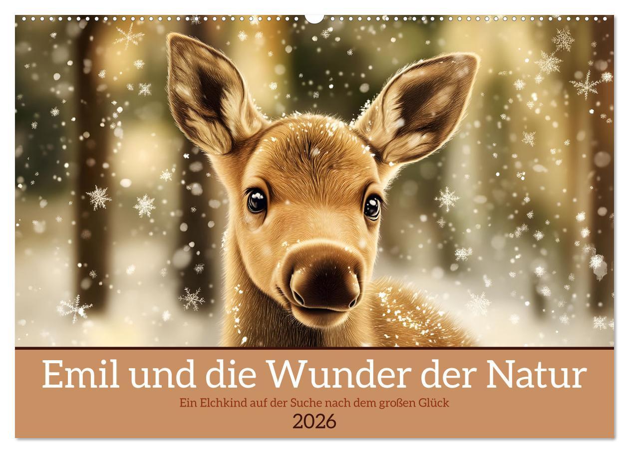 Cover: 9783457251409 | Emil und die Wunder der Natur (Wandkalender 2026 DIN A2 quer),...