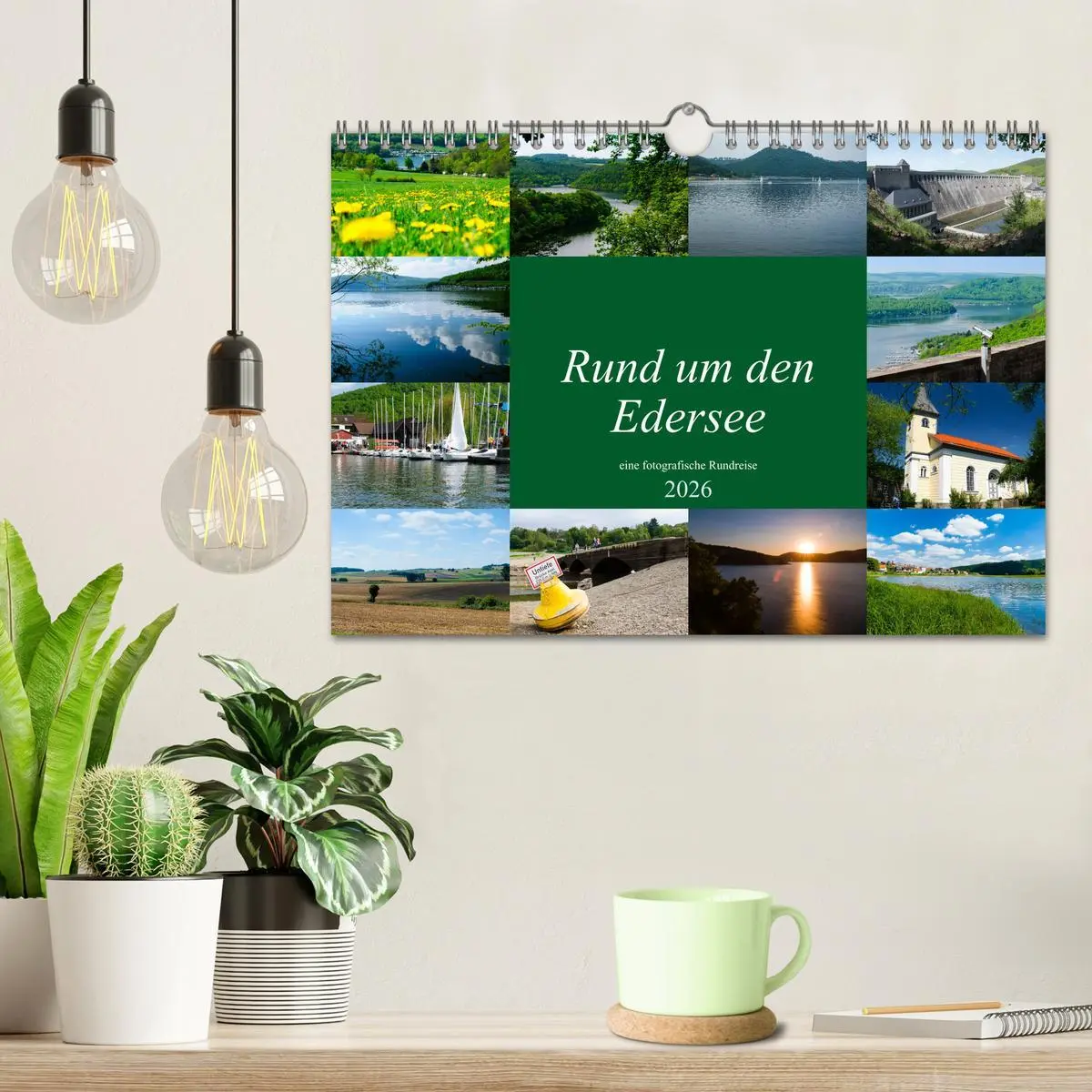 Bild: 9783457871409 | Rund um den Edersee (Wandkalender 2026 DIN A4 quer), CALVENDO...