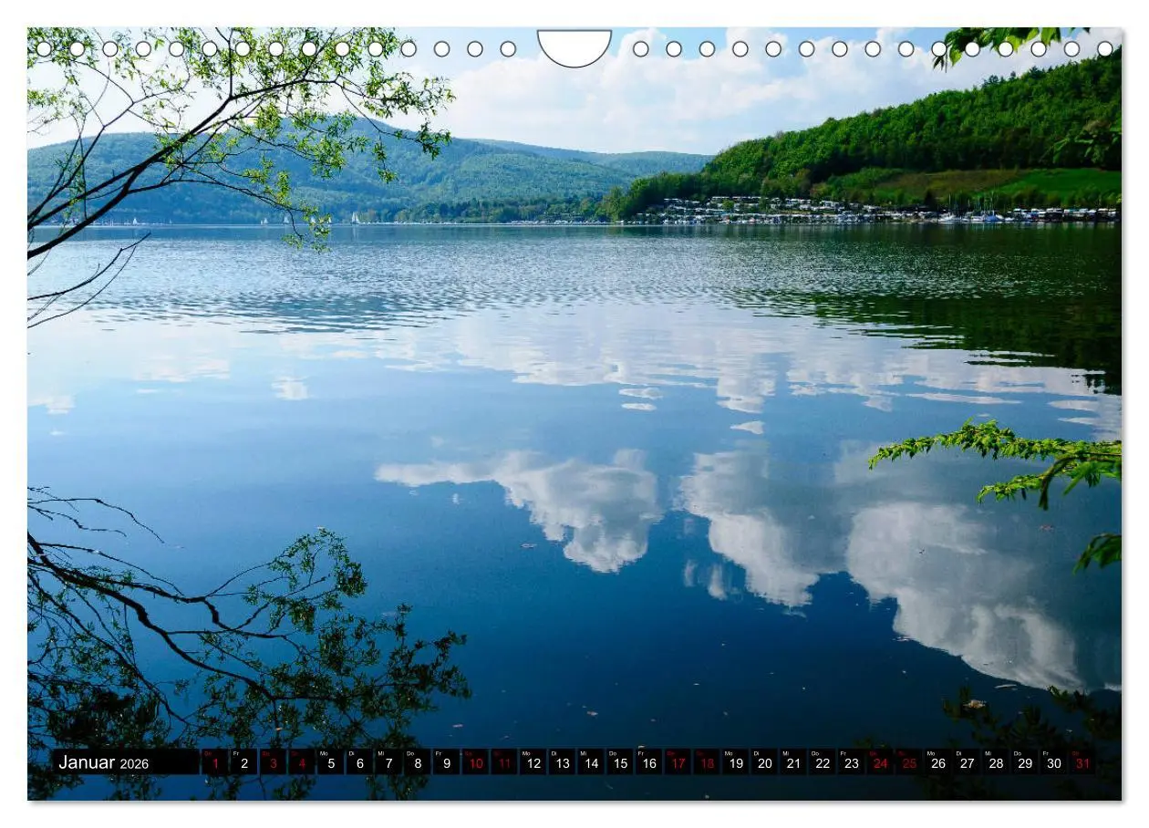 Bild: 9783457871409 | Rund um den Edersee (Wandkalender 2026 DIN A4 quer), CALVENDO...