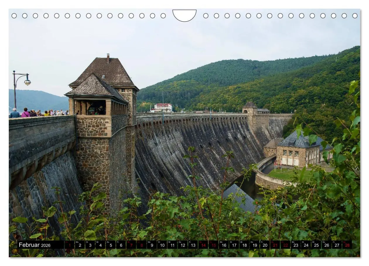 Bild: 9783457871409 | Rund um den Edersee (Wandkalender 2026 DIN A4 quer), CALVENDO...