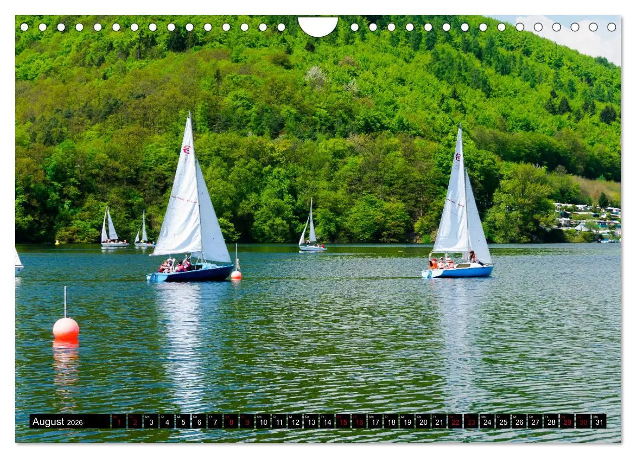 Bild: 9783457871409 | Rund um den Edersee (Wandkalender 2026 DIN A4 quer), CALVENDO...