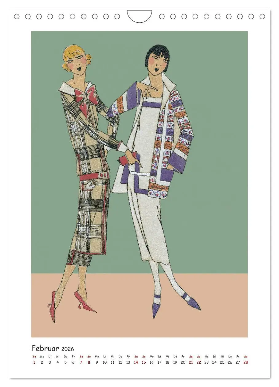 Bild: 9783457941409 | Paris Fashion Art déco (Wandkalender 2026 DIN A4 hoch), CALVENDO...