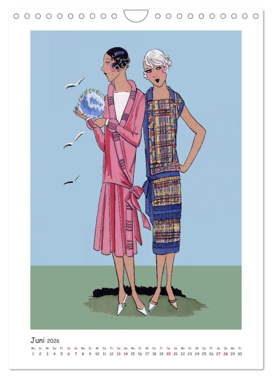 Bild: 9783457941409 | Paris Fashion Art déco (Wandkalender 2026 DIN A4 hoch), CALVENDO...