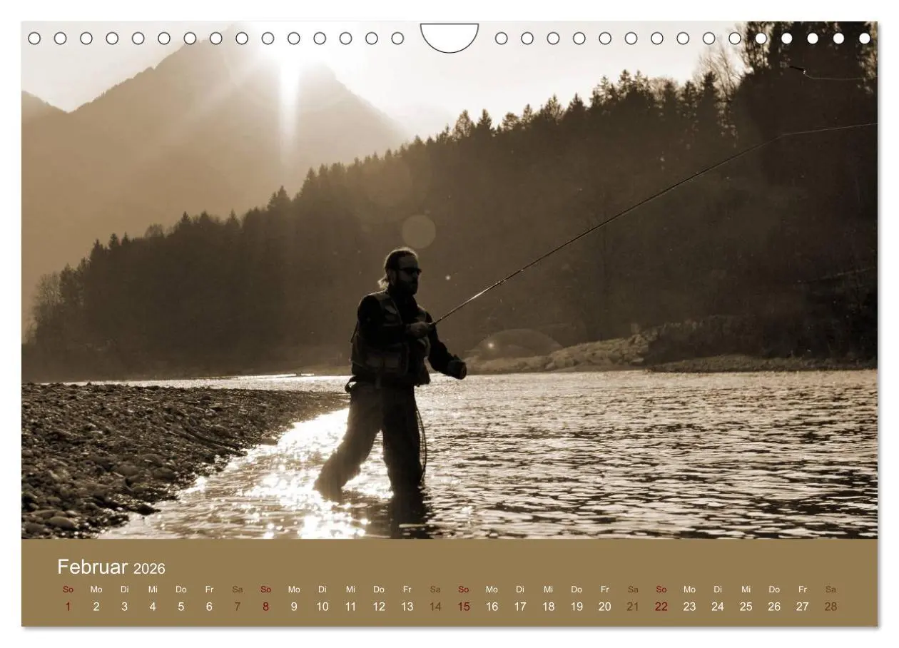 Bild: 9783516101409 | Fliegenfischen (Wandkalender 2026 DIN A4 quer), CALVENDO...