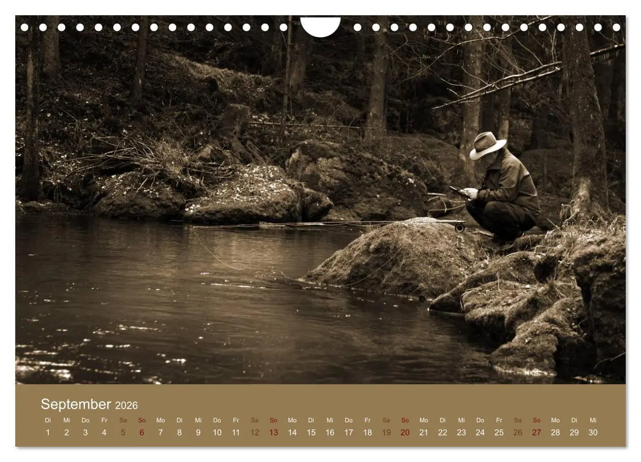 Bild: 9783516101409 | Fliegenfischen (Wandkalender 2026 DIN A4 quer), CALVENDO...