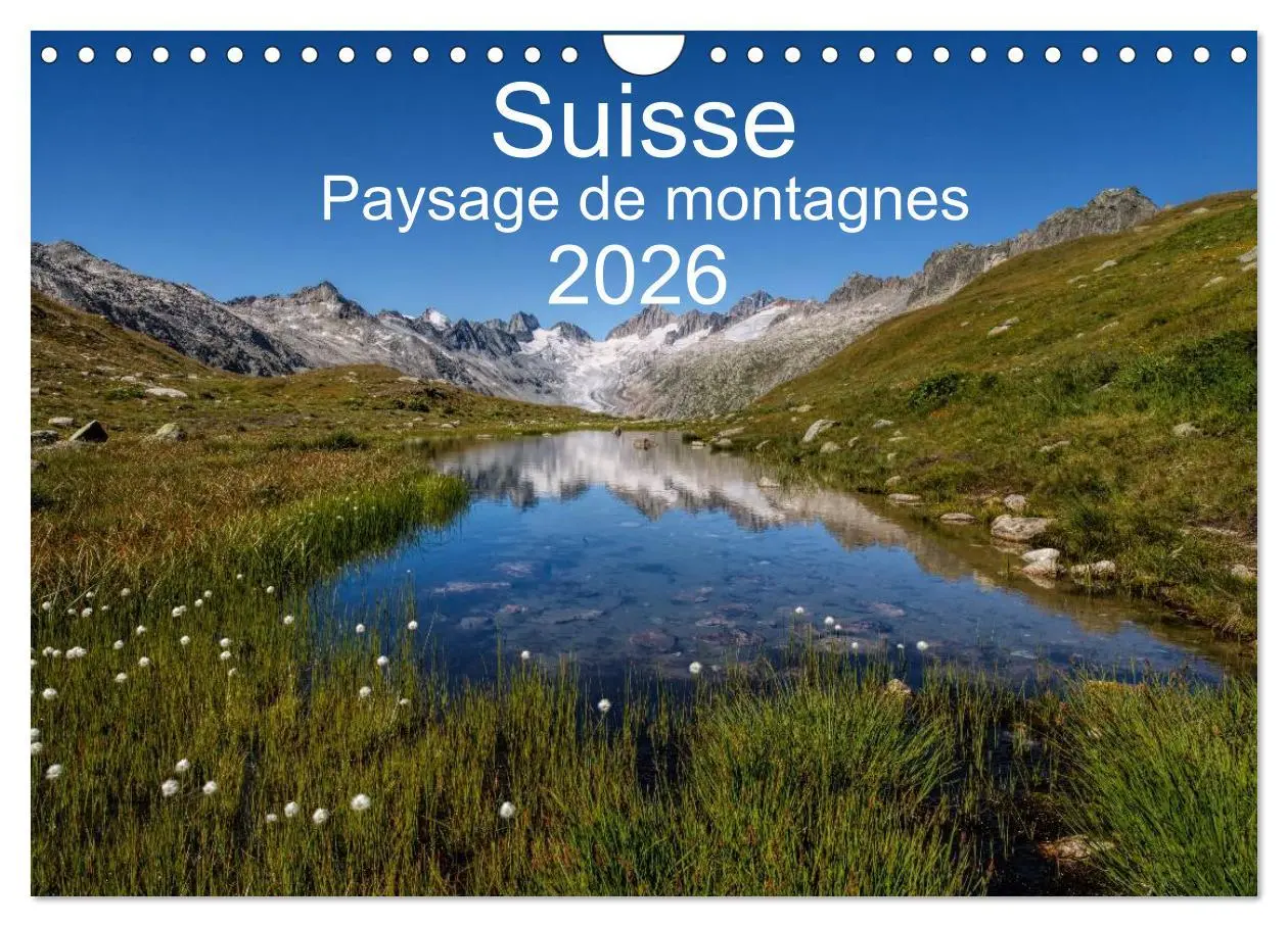 Cover: 9783516581409 | Suisse - Paysage de montagnes 2026 (Calendrier mural 2026 DIN A4...