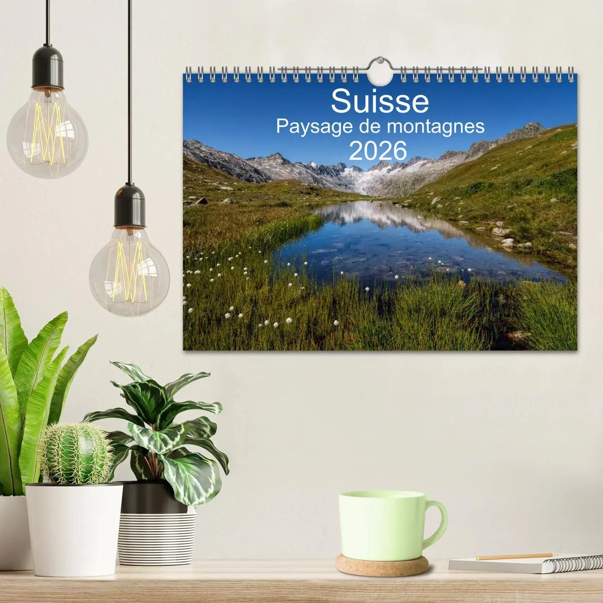 Bild: 9783516581409 | Suisse - Paysage de montagnes 2026 (Calendrier mural 2026 DIN A4...