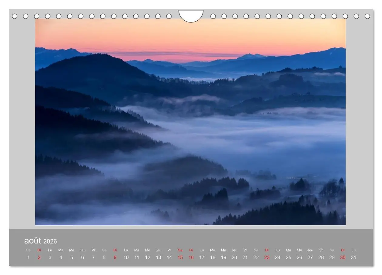 Bild: 9783516581409 | Suisse - Paysage de montagnes 2026 (Calendrier mural 2026 DIN A4...