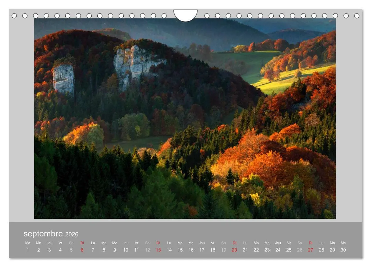 Bild: 9783516581409 | Suisse - Paysage de montagnes 2026 (Calendrier mural 2026 DIN A4...