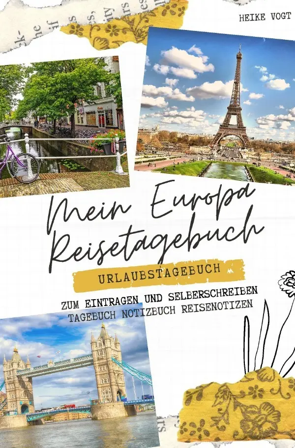 Cover: 9783750291409 | Mein Europa Reisetagebuch Urlaubstagebuch zum Eintragen und...