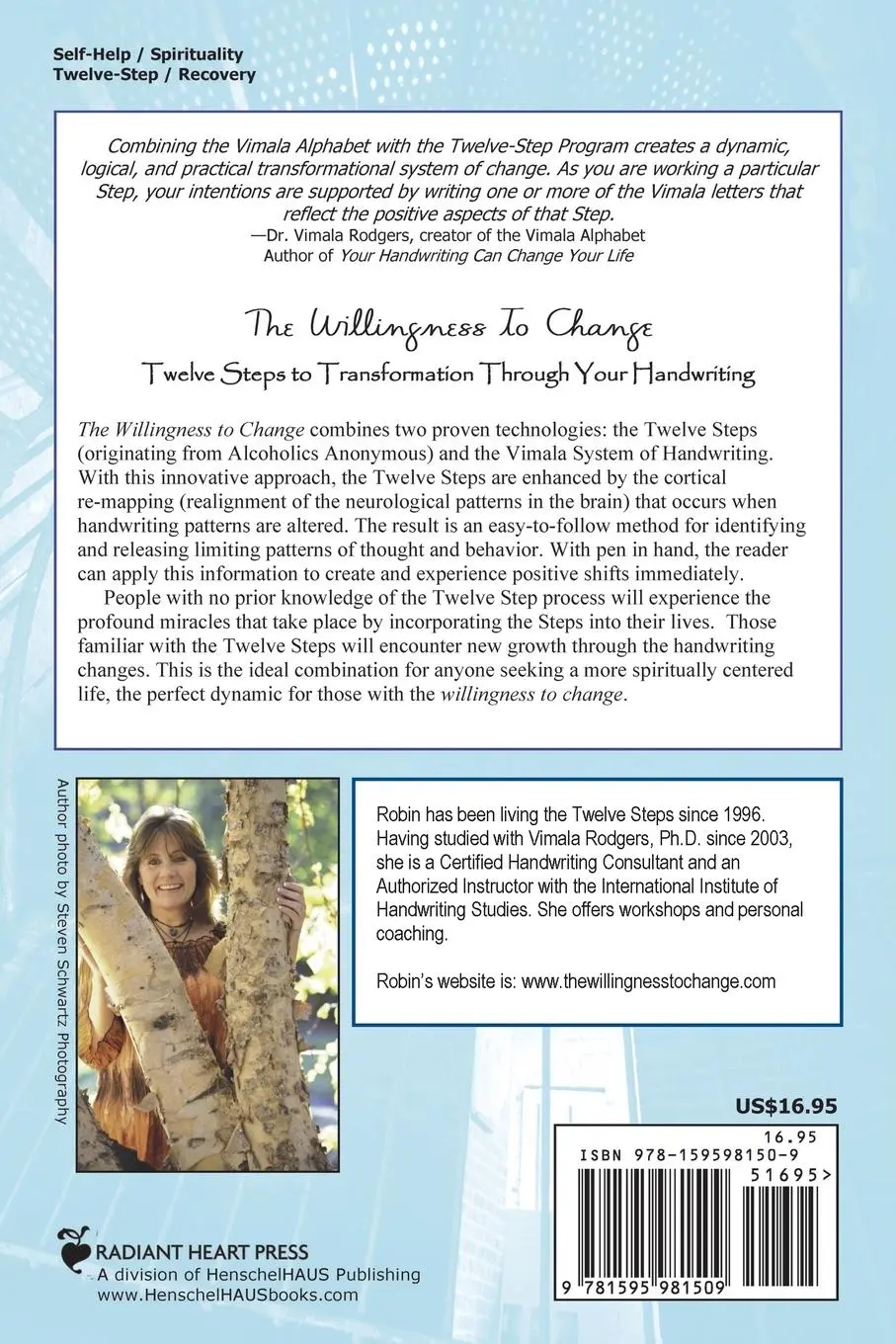 Rückseite: 9781595981509 | The Willingness to Change | Robin Tanguay | Taschenbuch | Englisch