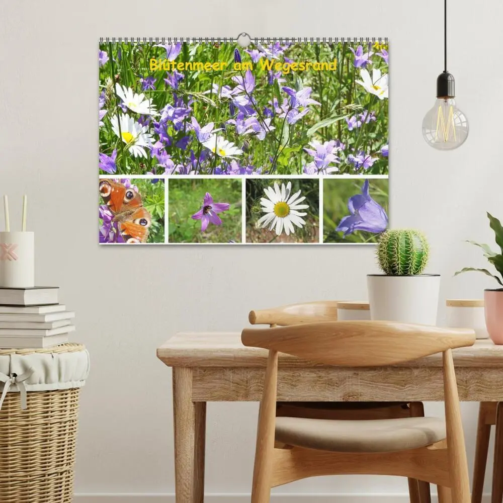 Bild: 9783435221509 | Blütenmeer am Wegesrand (Wandkalender 2025 DIN A3 quer), CALVENDO...