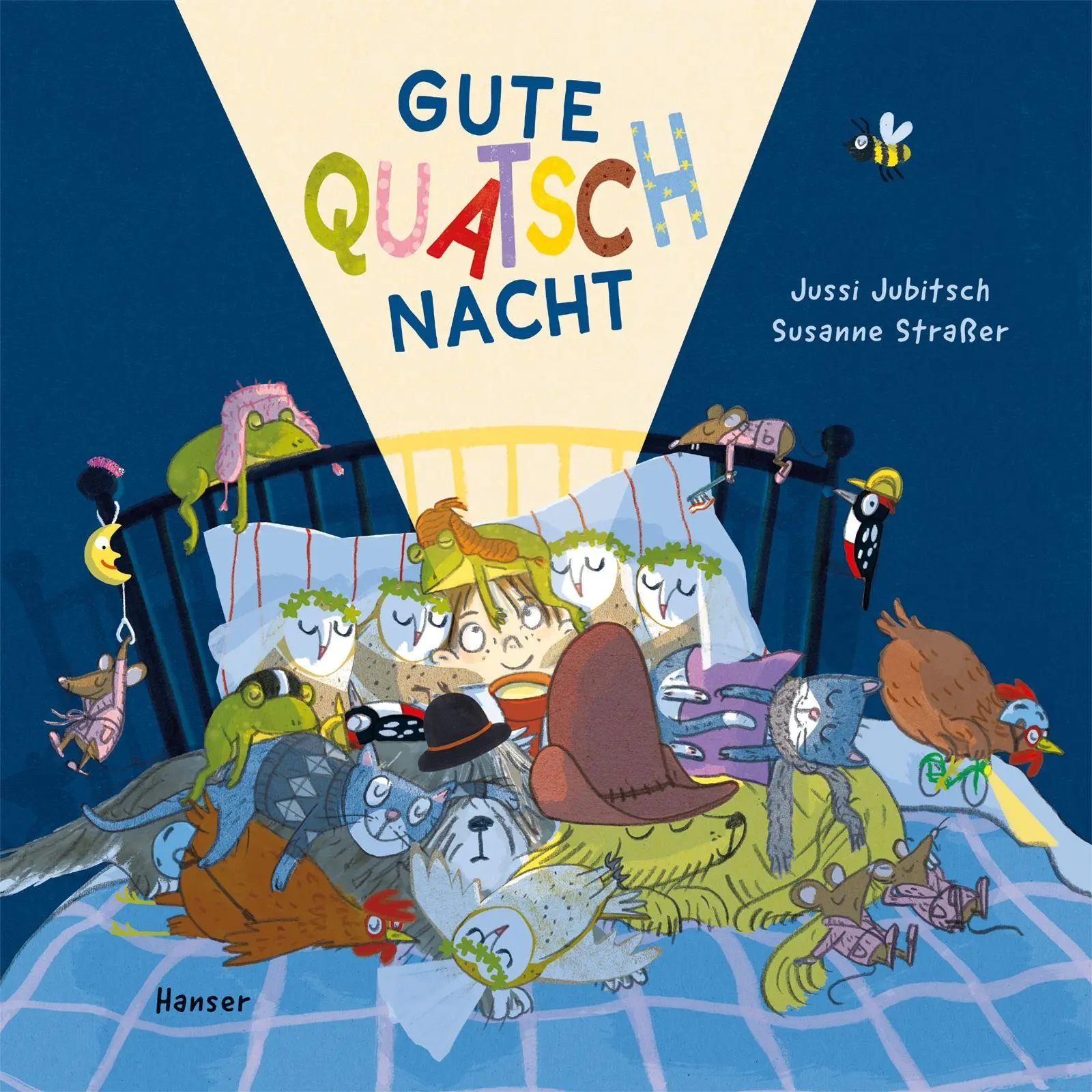 Cover: 9783446281509 | Gute-Quatsch-Nacht | Jussi Jubitsch (u. a.) | Buch | 24 S. | Deutsch