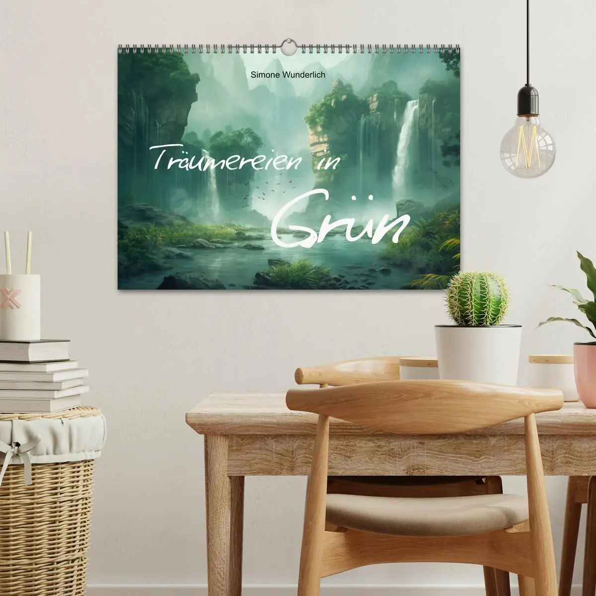 Bild: 9783457481509 | Träumereien in Grün (Wandkalender 2026 DIN A3 quer), CALVENDO...