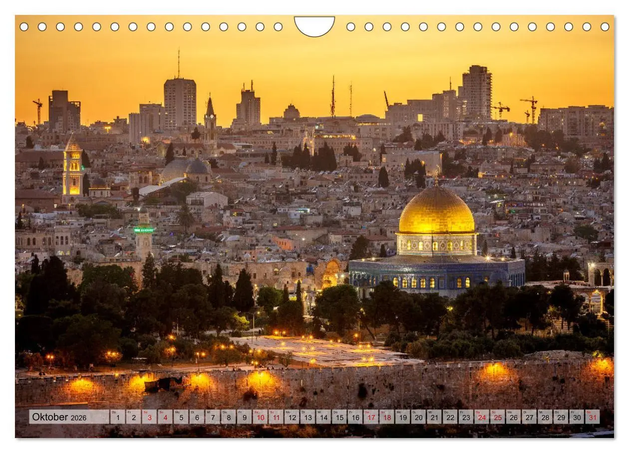 Bild: 9783457791509 | Israel &amp; Palästina - Reise durch das heilige Land (Wandkalender...