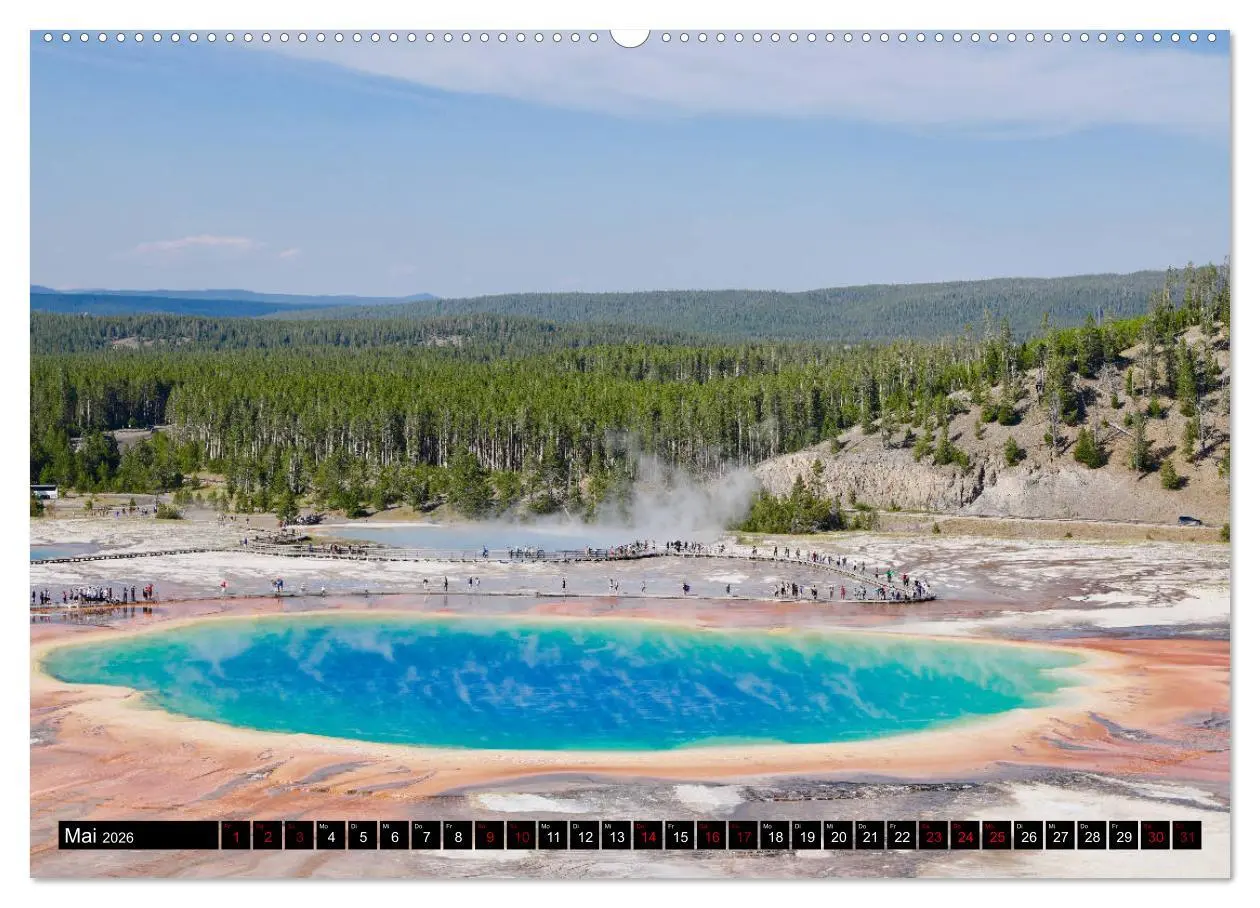 Bild: 9783457931509 | Wunderwelt Yellowstone 2026 (Wandkalender 2026 DIN A2 quer),...