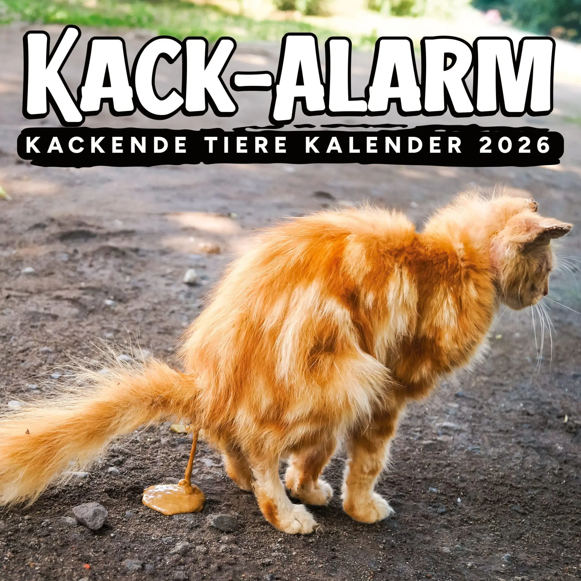 Cover: 9783910661509 | Kack-Alarm | Kackende Tiere Kalender 2026 | Jeff Laganda | Taschenbuch