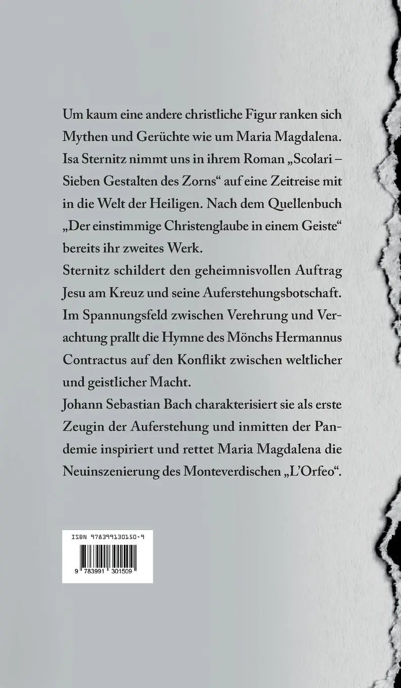Rückseite: 9783991301509 | Scolari | Sieben Gestalten des Zorns | Isa Sternitz | Buch | 374 S.