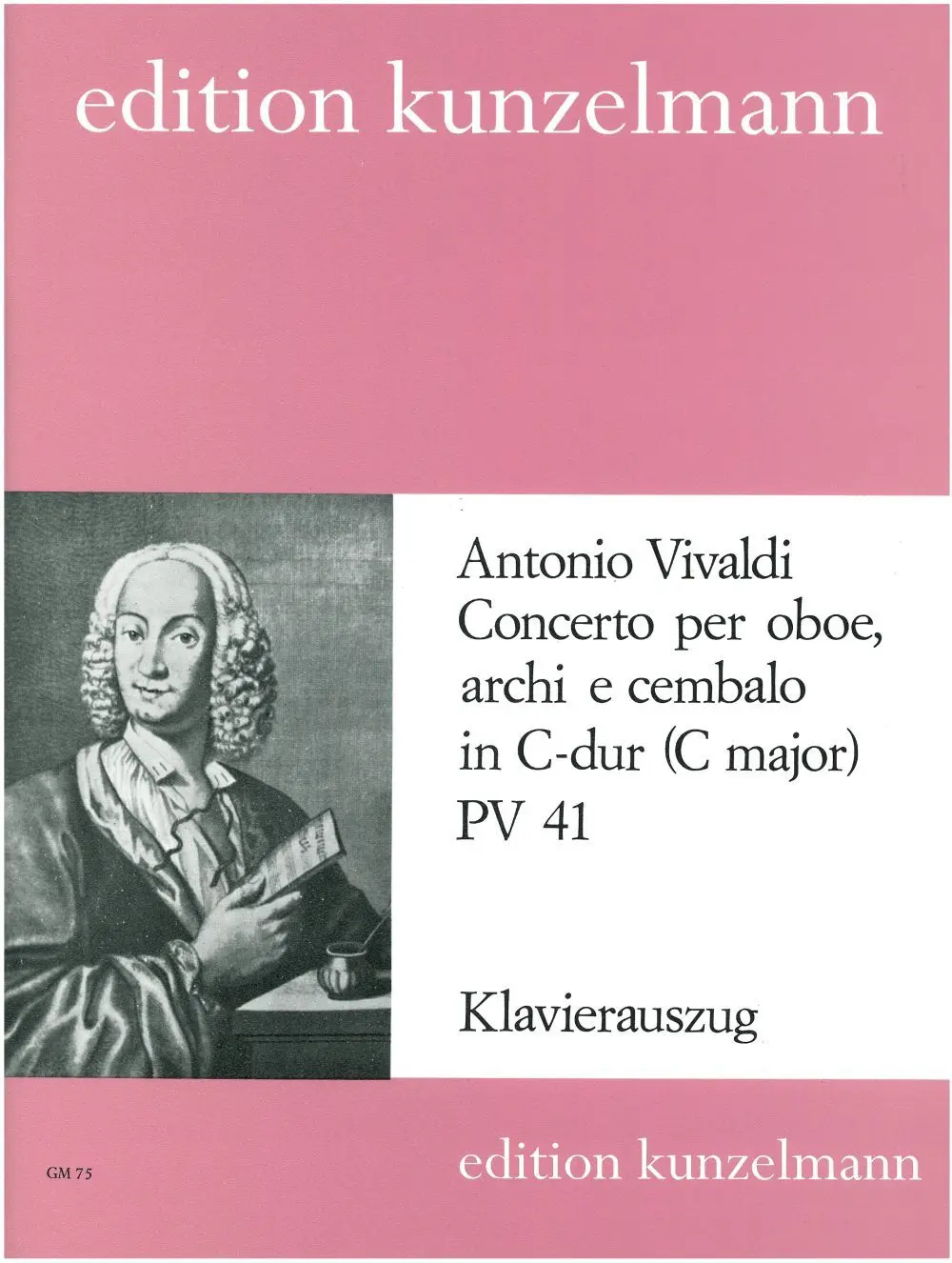 Cover: 9790206201509 | Concert C Rv447 Pv41 | Antonio Vivaldi | Buch | Edition Kunzelmann