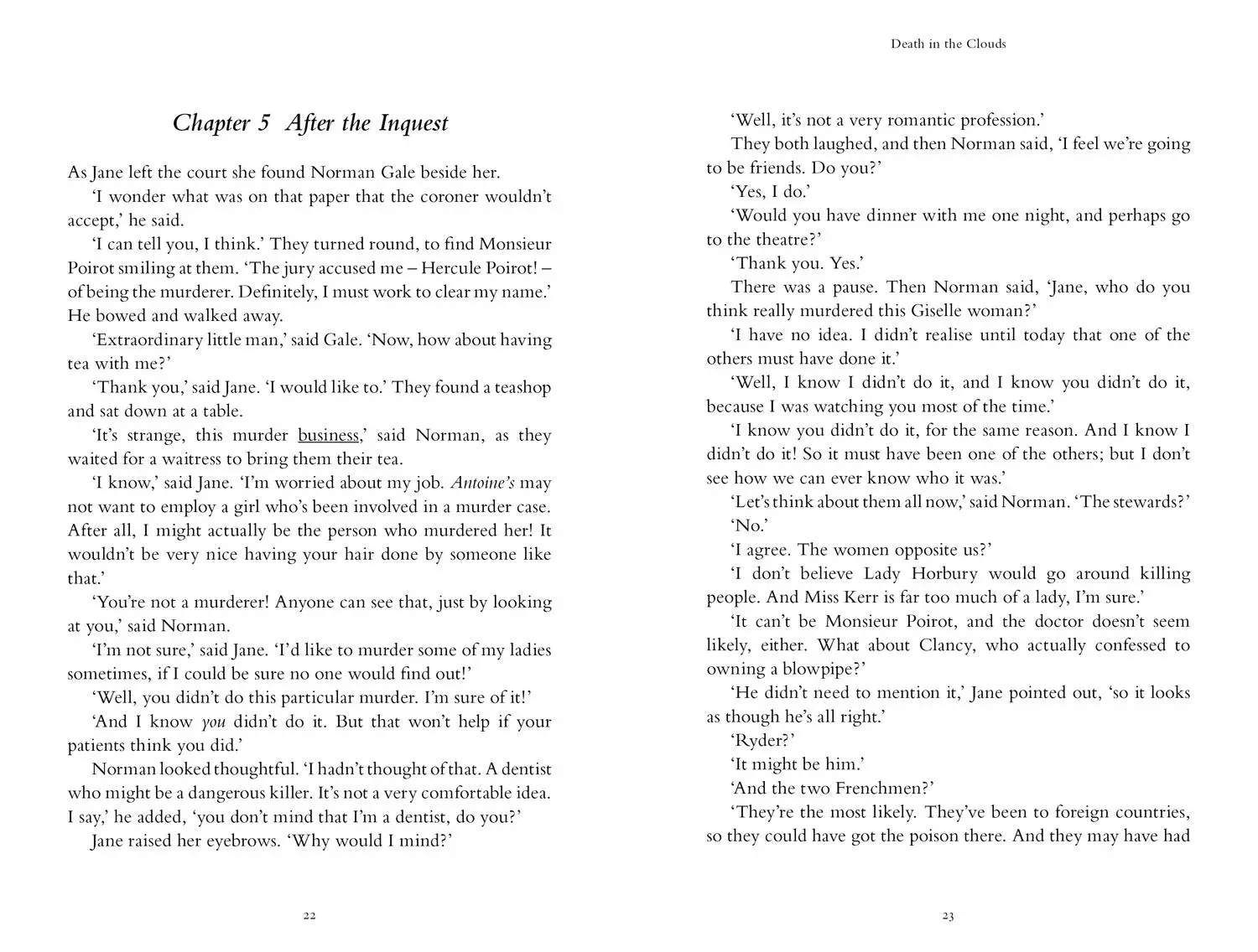 Bild: 9780007451609 | Death in the Clouds | Agatha Christie | Taschenbuch | 122 S. | 2012