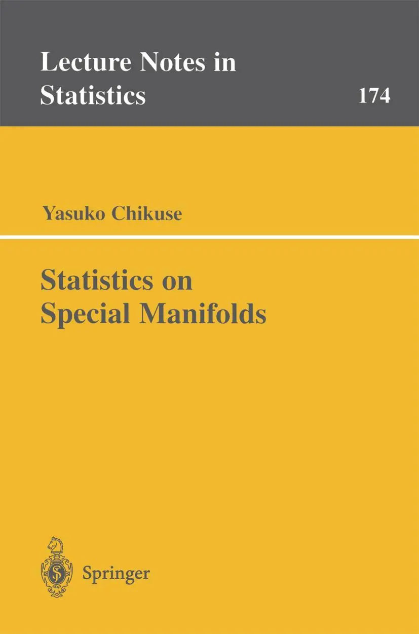 Cover: 9780387001609 | Statistics on Special Manifolds | Yasuko Chikuse | Taschenbuch | xxvi