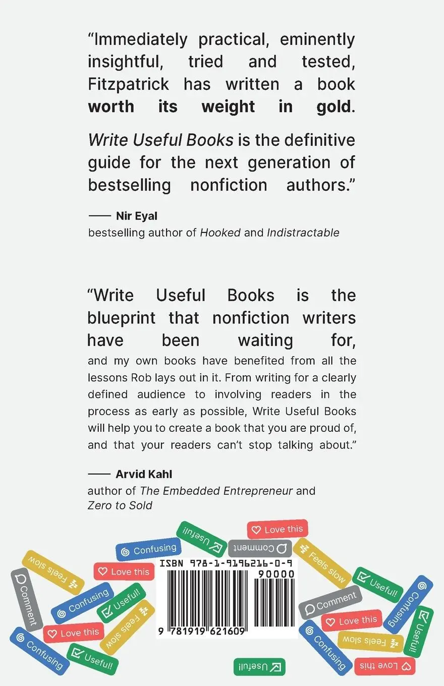 Rückseite: 9781919621609 | Write Useful Books | Rob Fitzpatrick | Taschenbuch | Englisch | 2021