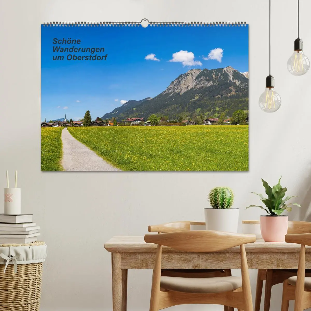Bild: 9783457851609 | Schöne Wanderungen um Oberstdorf (Wandkalender 2026 DIN A2 quer),...