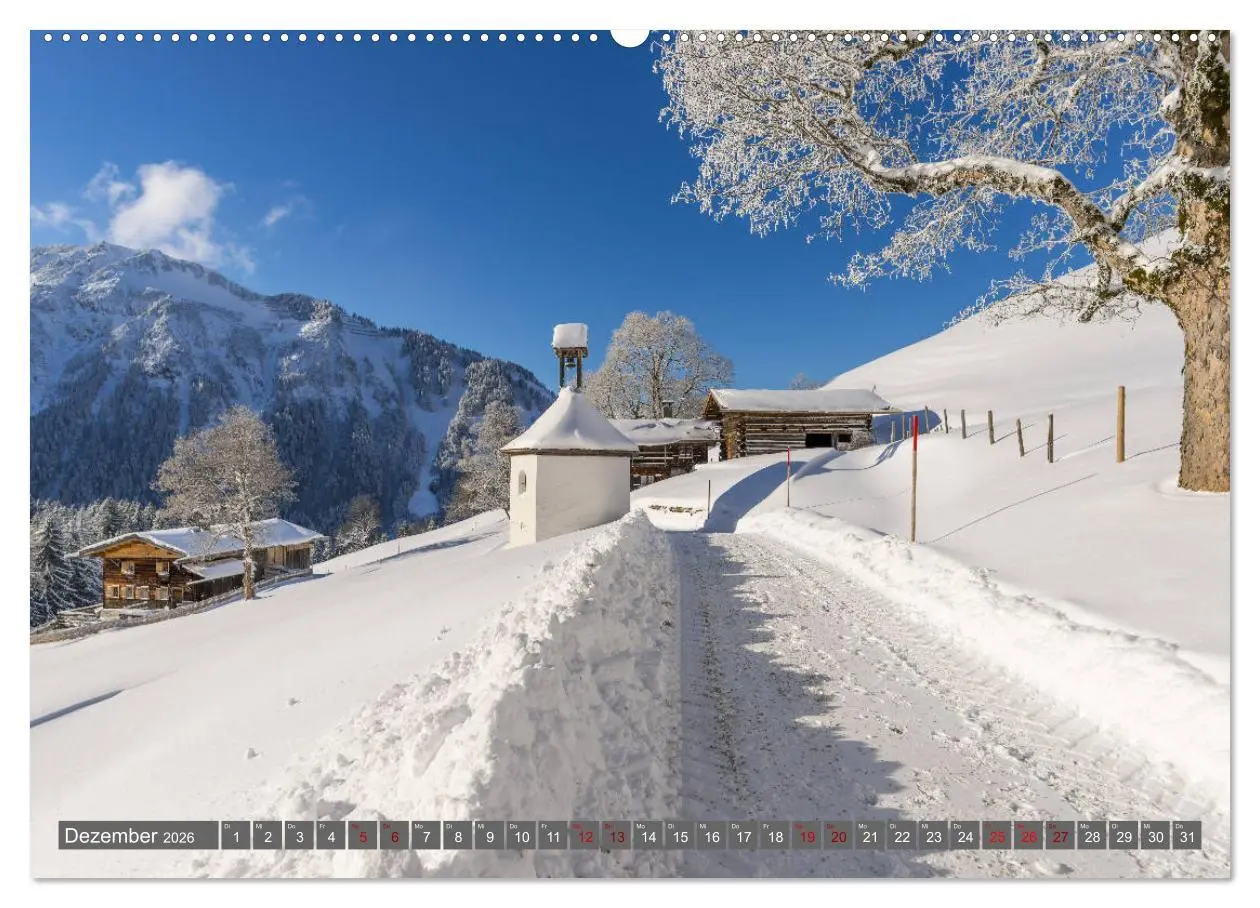Bild: 9783457851609 | Schöne Wanderungen um Oberstdorf (Wandkalender 2026 DIN A2 quer),...
