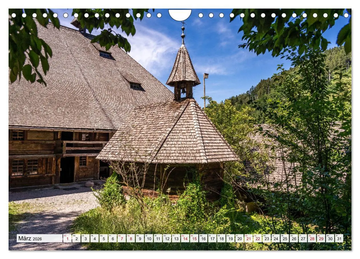 Bild: 9783457921609 | Urlaubsregion Schwarzwald (Wandkalender 2026 DIN A4 quer), CALVENDO...
