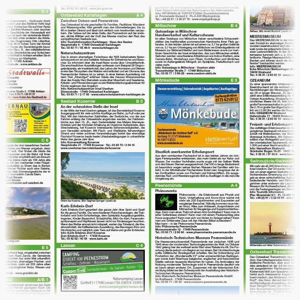Bild: 9783747301609 | Usedom und Haffküste 1:100 000 | (Land-)Karte | Radkarte | Deutsch