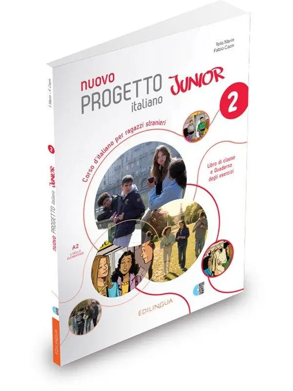 Cover: 9791259801609 | Nuovo Progetto italiano Junior 2 - Libro di classe e Quaderno degli...