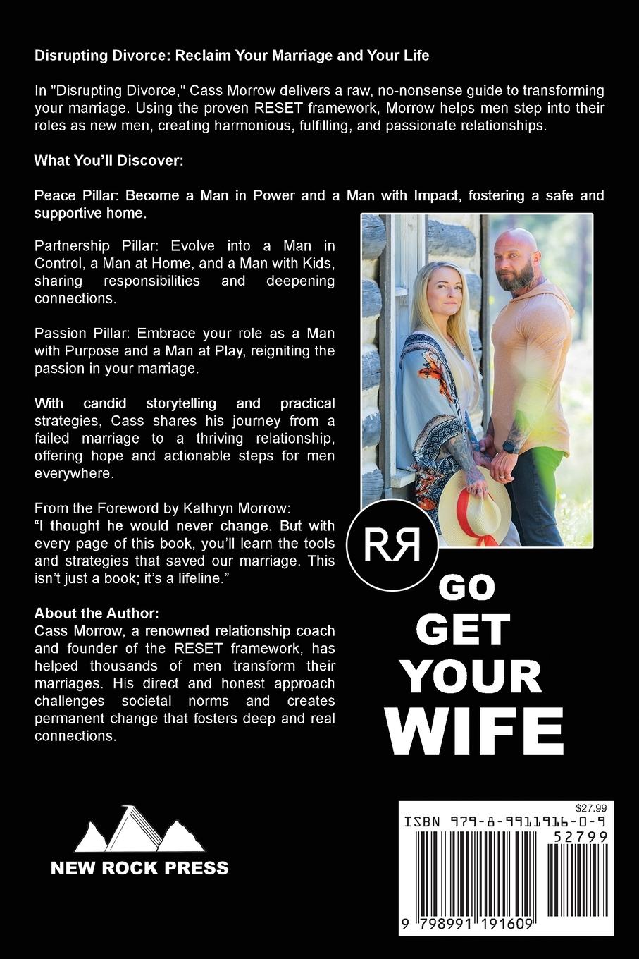 Rückseite: 9798991191609 | Disrupting Divorce | The New Man | Cass Morrow | Taschenbuch | 2024