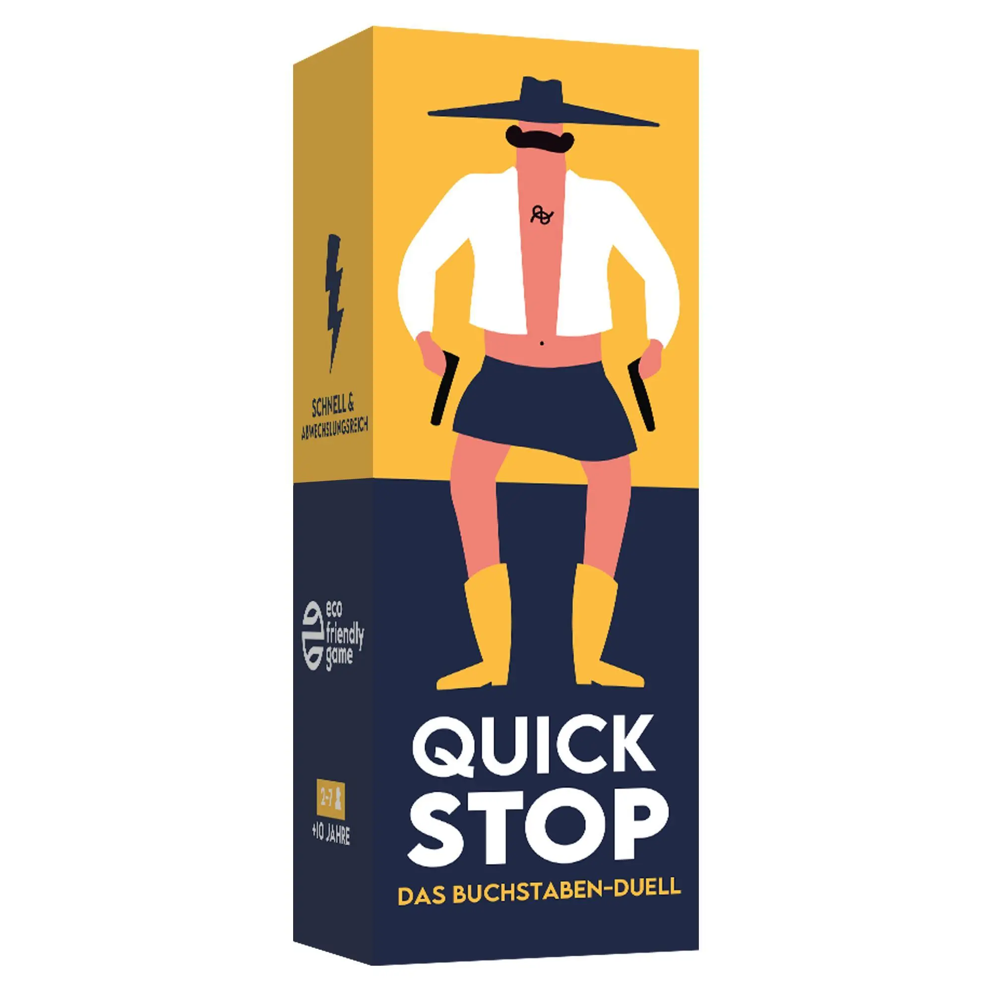 Cover: 3770011991709 | Quickstop | Das Buchstaben-Duell | Wannebroucq | Spiel | QCKSTP-ORGL
