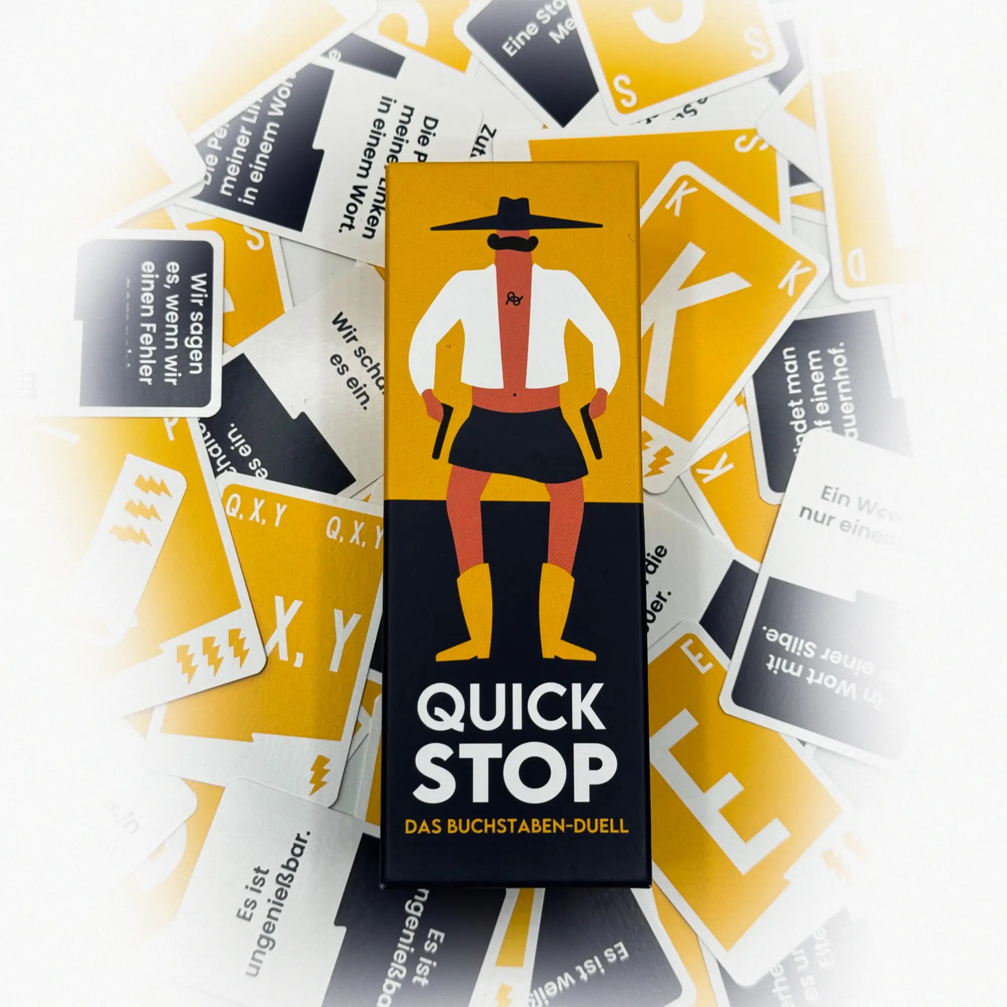 Bild: 3770011991709 | Quickstop | Das Buchstaben-Duell | Wannebroucq | Spiel | QCKSTP-ORGL