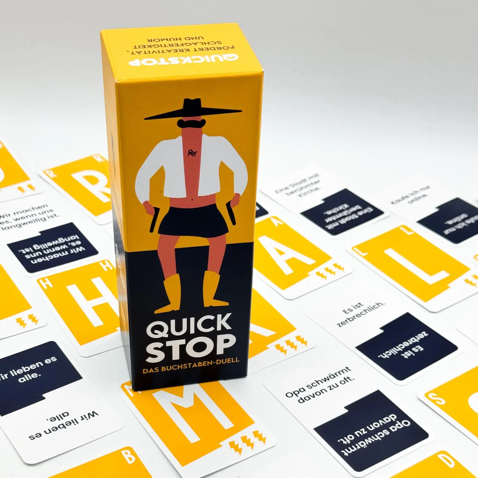 Bild: 3770011991709 | Quickstop | Das Buchstaben-Duell | Wannebroucq | Spiel | QCKSTP-ORGL