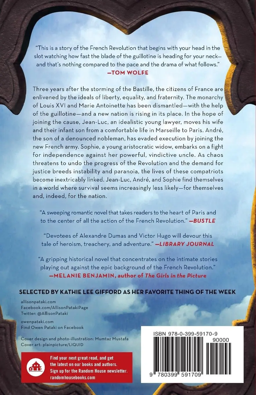 Rückseite: 9780399591709 | Where the Light Falls | A Novel of the French Revolution | Taschenbuch