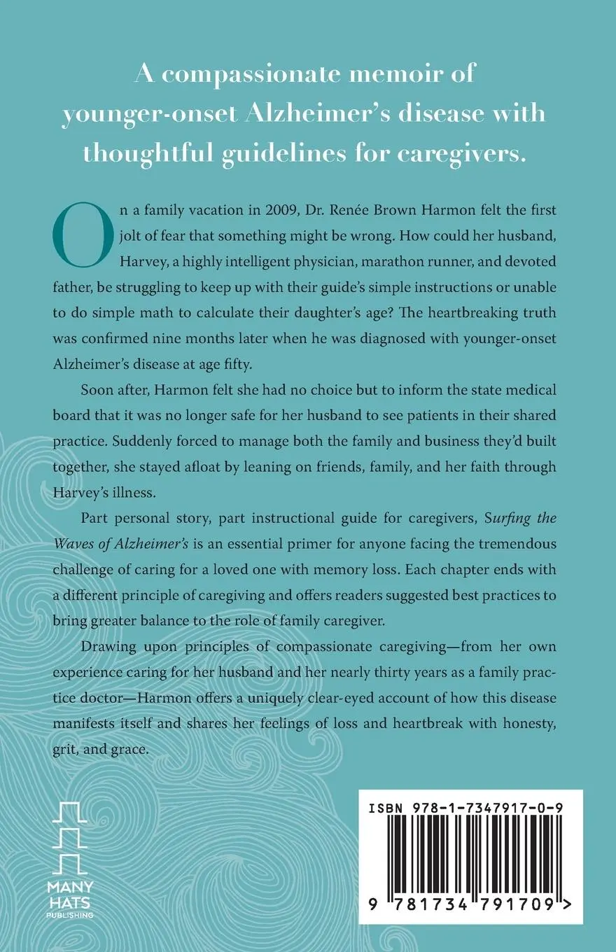 Rückseite: 9781734791709 | Surfing the Waves of Alzheimer's | Renée Brown Harmon | Taschenbuch