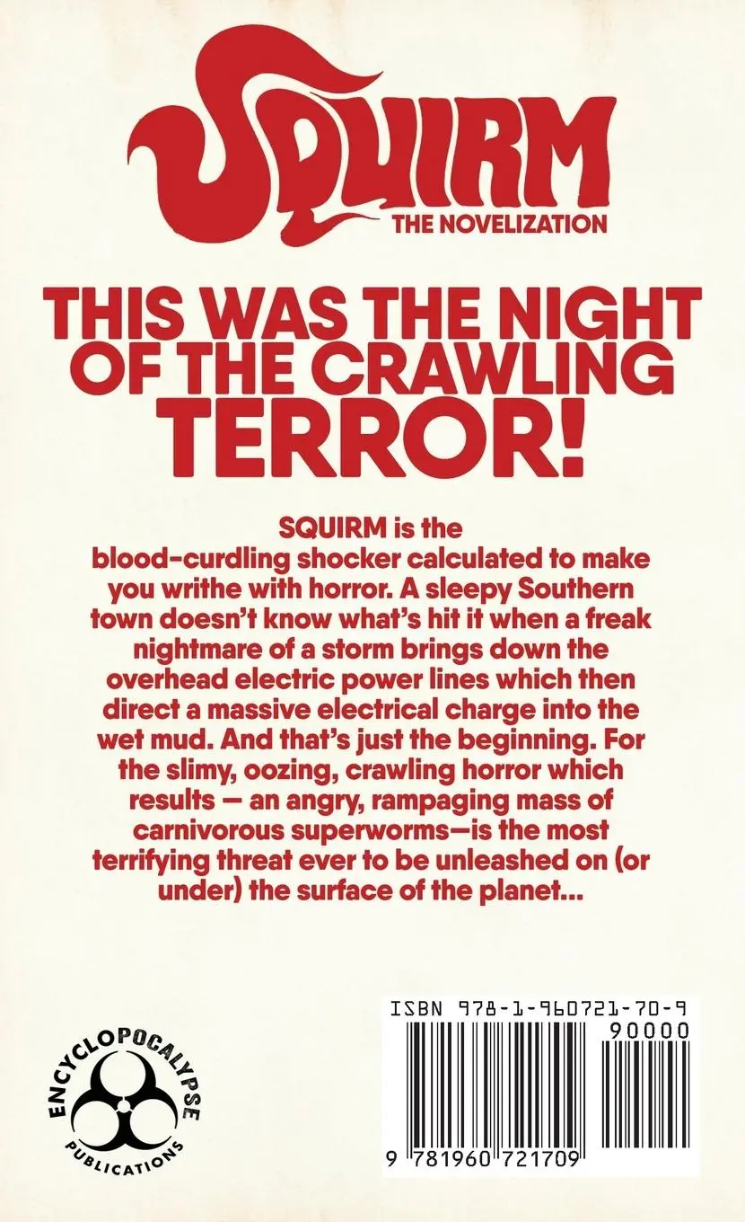 Rückseite: 9781960721709 | Squirm | The Novelization | Richard Curtis | Taschenbuch | Englisch