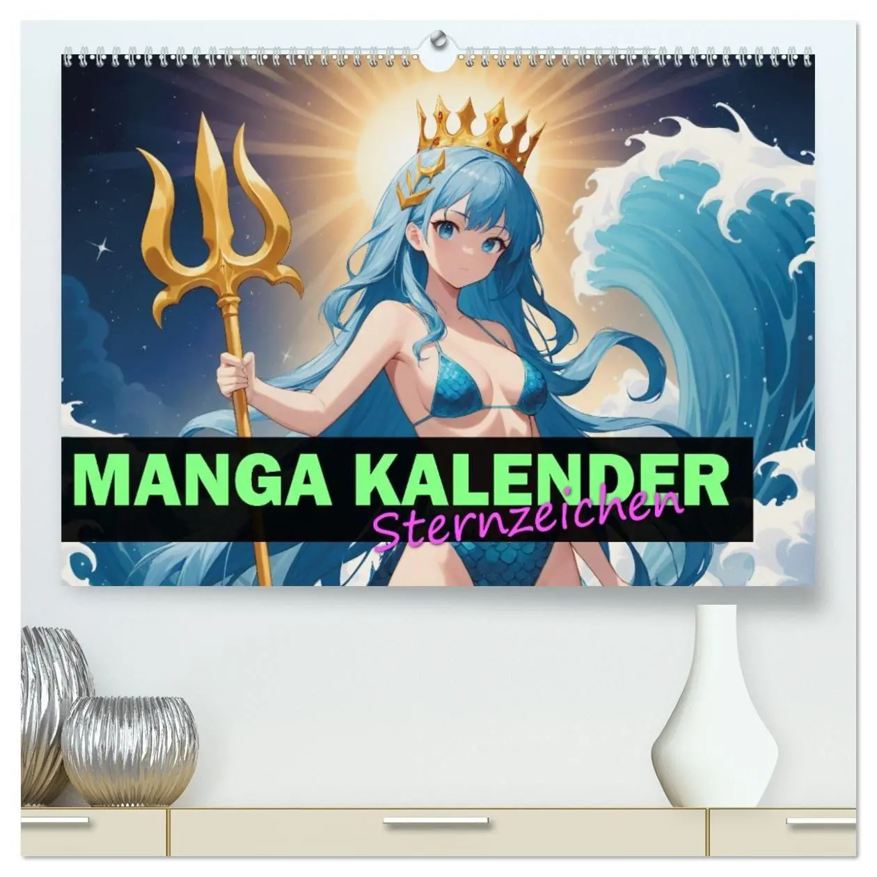 Cover: 9783457391709 | Manga Kalender Sternzeichen (hochwertiger Premium Wandkalender 2026...