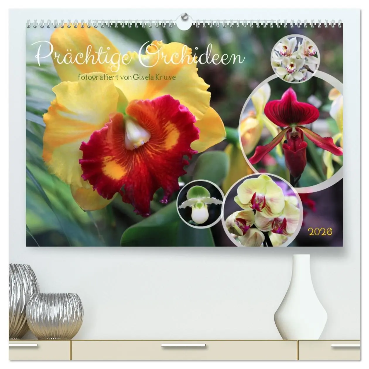 Cover: 9783457461709 | Prächtige Orchideen (hochwertiger Premium Wandkalender 2026 DIN A2...