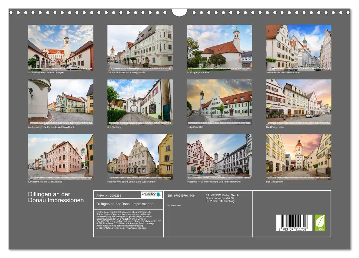 Bild: 9783457911709 | Dillingen an der Donau Impressionen (Wandkalender 2026 DIN A3...