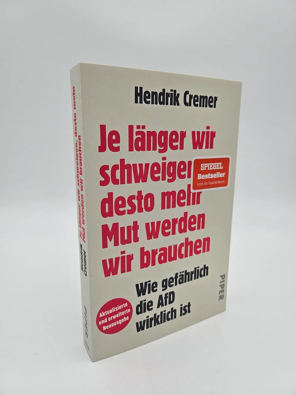 Bild: 9783492321709 | Je länger wir schweigen, desto mehr Mut werden wir brauchen | Cremer