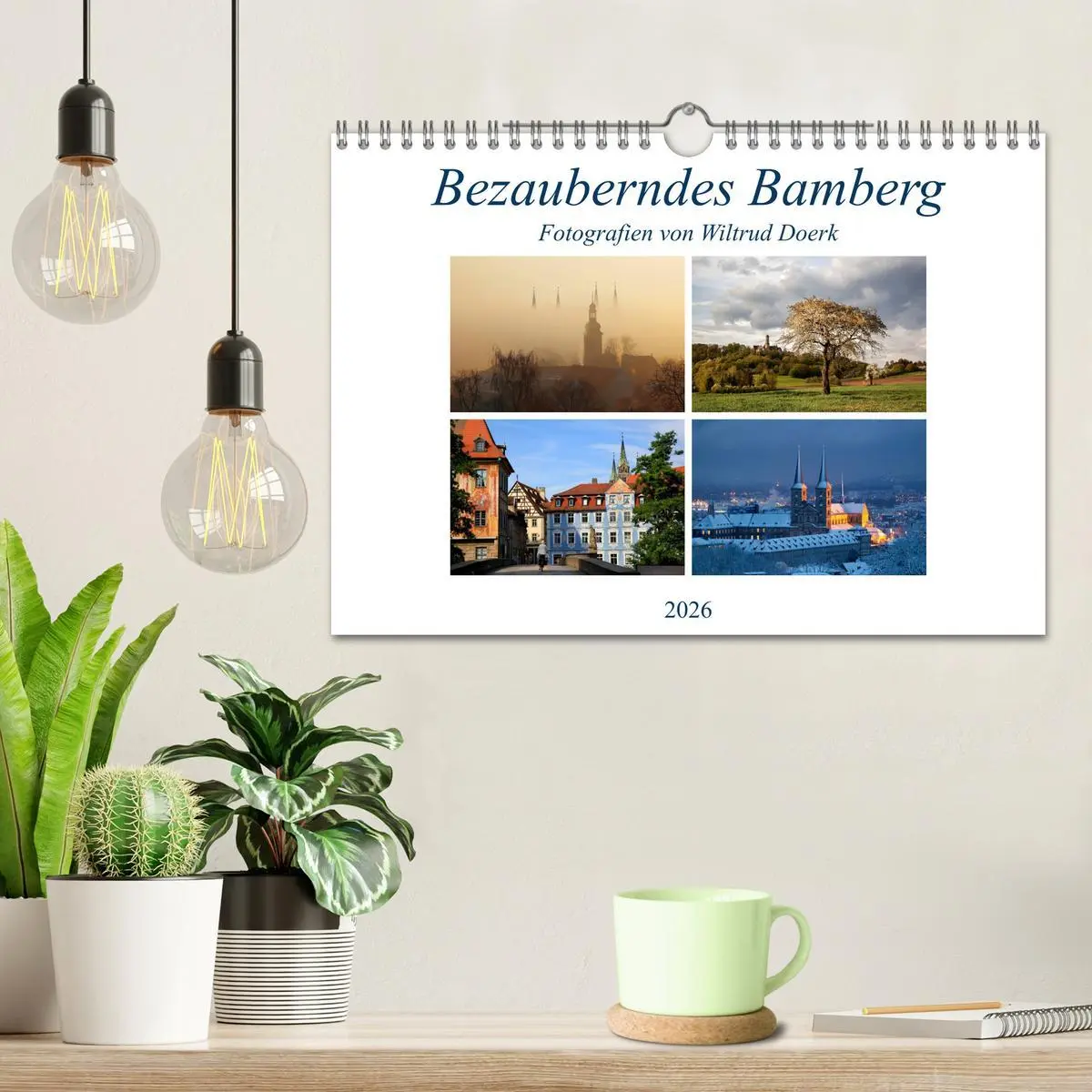 Bild: 9783516001709 | Bezauberndes Bamberg (Wandkalender 2026 DIN A4 quer), CALVENDO...