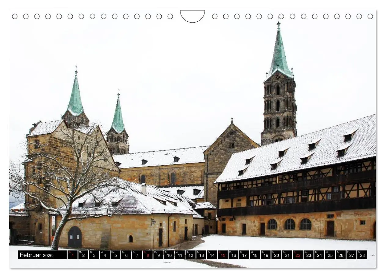 Bild: 9783516001709 | Bezauberndes Bamberg (Wandkalender 2026 DIN A4 quer), CALVENDO...